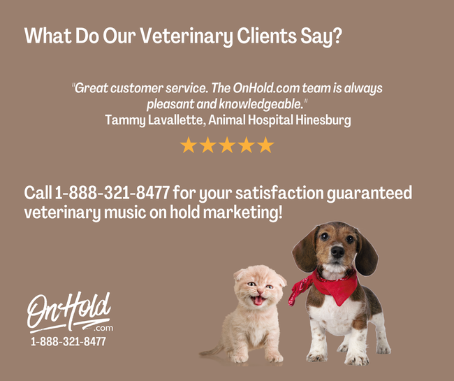 Veterinary Music On Hold Review from Animal Hospital Hinesburg