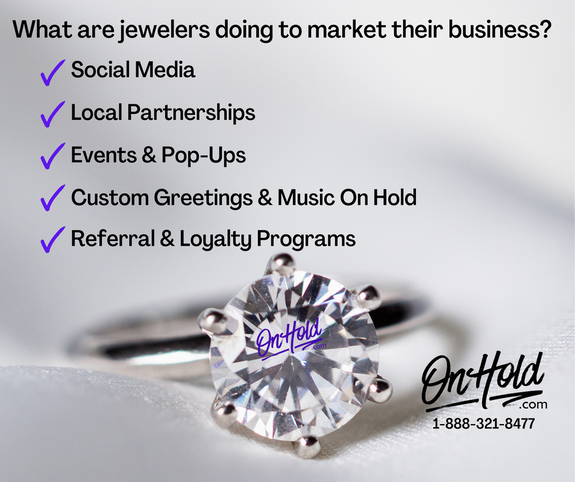 What are jewelers doing to market their business?