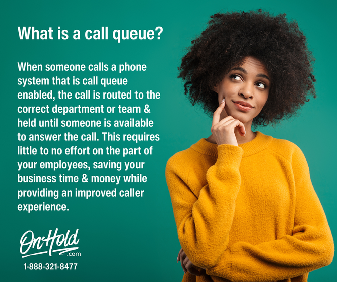 What is a call queue?