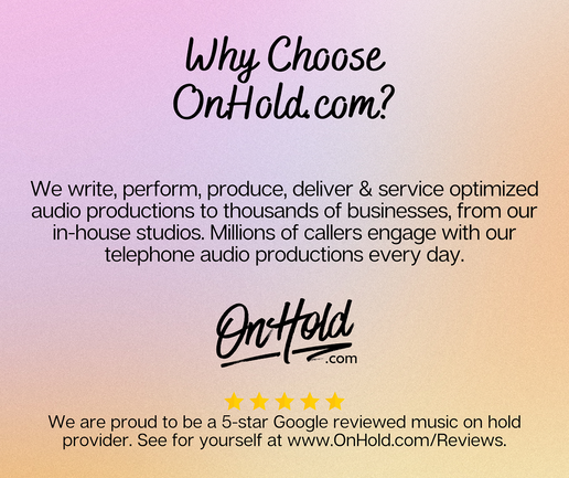 Why Choose OnHold.com?