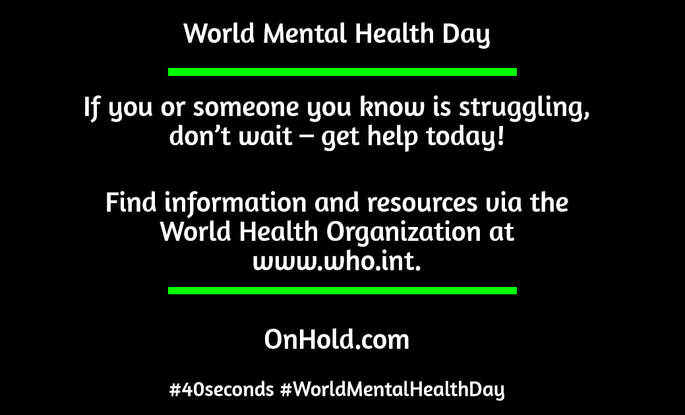 World Mental Health Day 